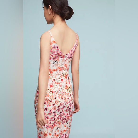 Black Halo All In Bloom Sheath Dress Anthropologie - Picture 4 of 13